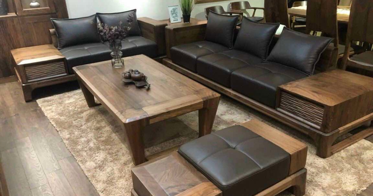 Bàn ghế gỗ sofa tại Đồ Gỗ Nội Thất Bảo Xuân