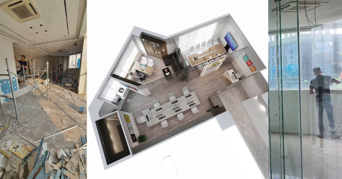 Xây Dựng Bảo Xuân - Sửa Văn Phòng Công Ty Luật Hùng Thắng - 198 Nguyễn Tuân